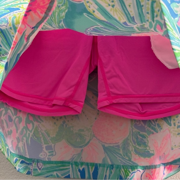 Lilly Pulitzer Luxletic Skort Size 2 Floral Tropical Golf - Picture 7 of 11